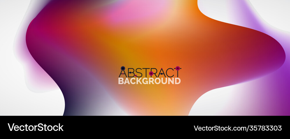 Fluid color gradient abstract background trendy Fluid color gradient abstract background trendy Vector Image
