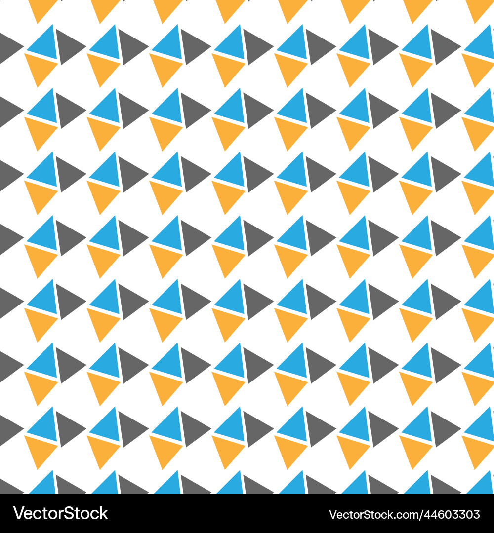 Square seamless background pattern vector image