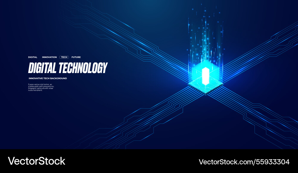 Cpu semiconductor with circuit elements Cpu semiconductor with circuit elements vector image