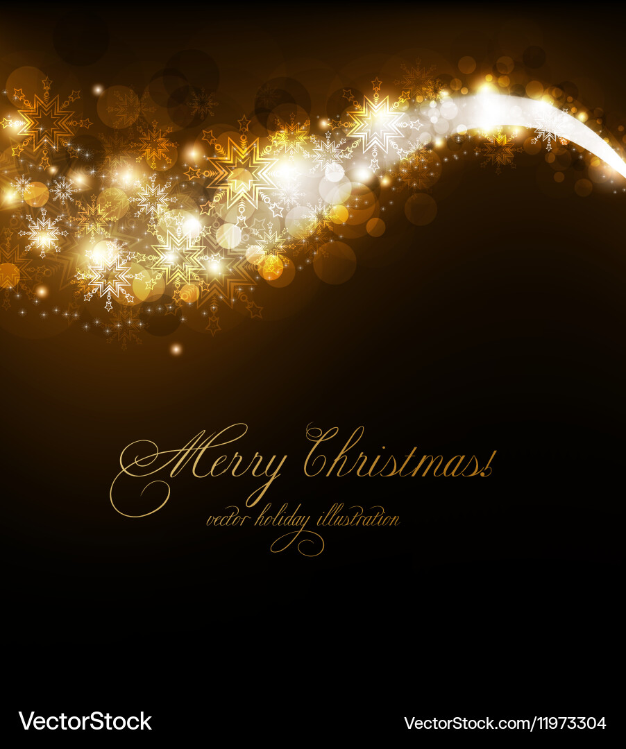 Gold elegant background with text space Vector Image
