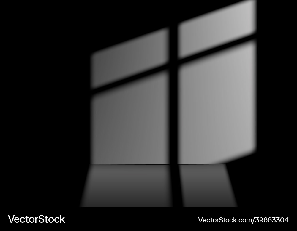 Light from window on wall overlay effect Light from window on wall overlay effect Vector Image