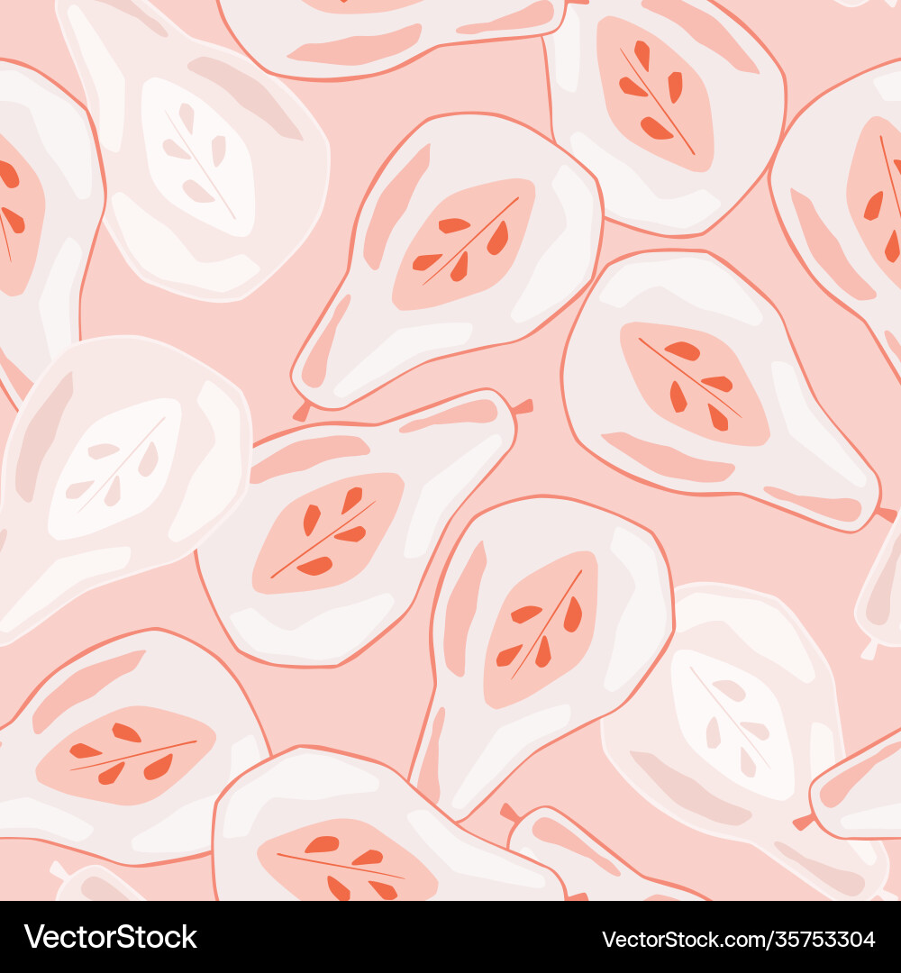 Seamless random pattern with hand drawn white Seamless random pattern with hand drawn white vector image