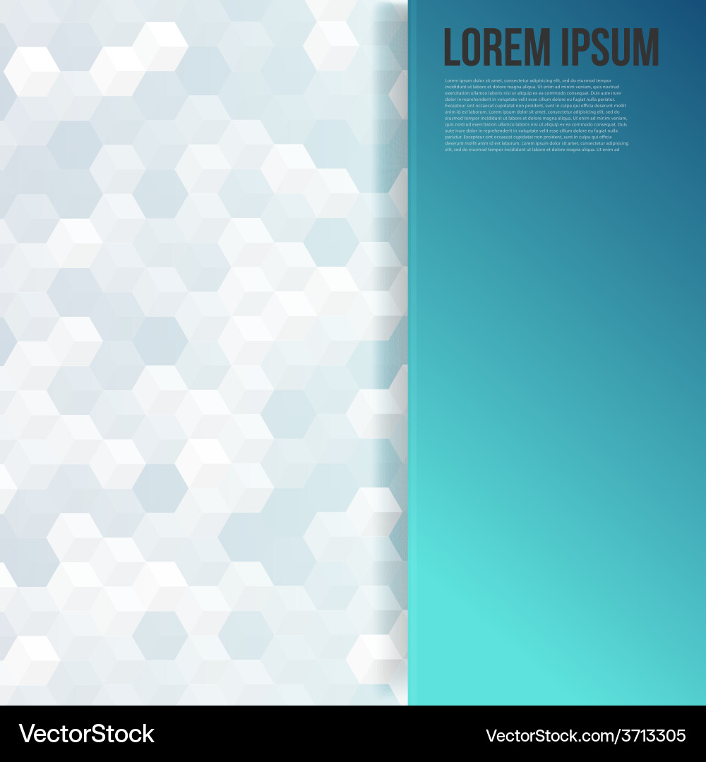 Abstract background design vector image
