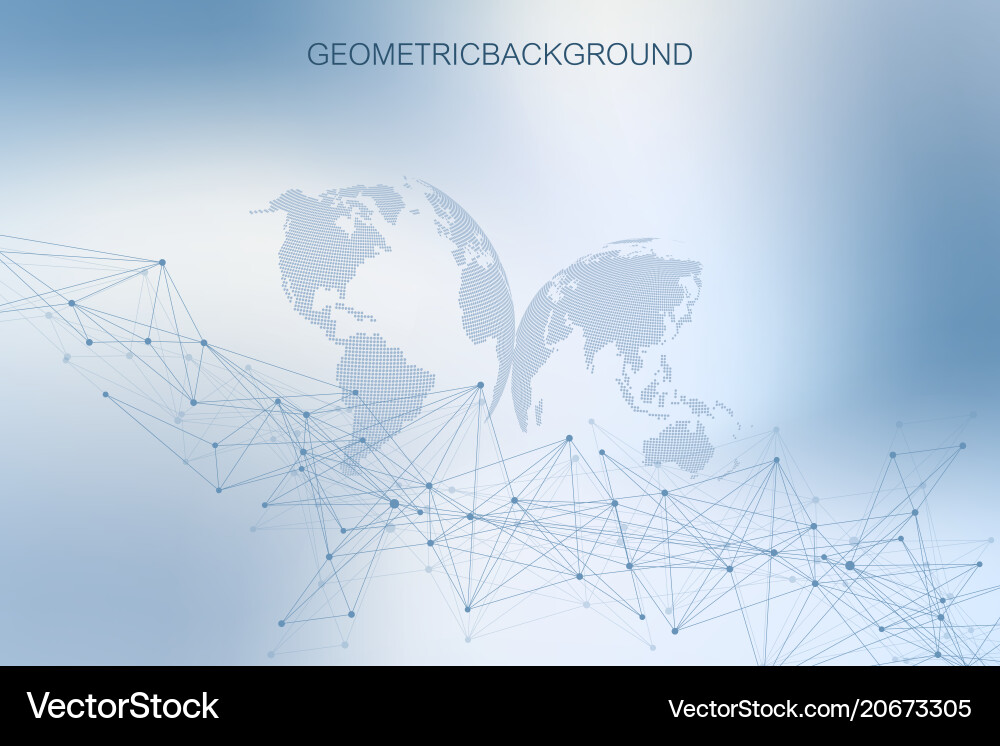 Abstract cloud computing background and networks Abstract cloud computing background and networks vector image