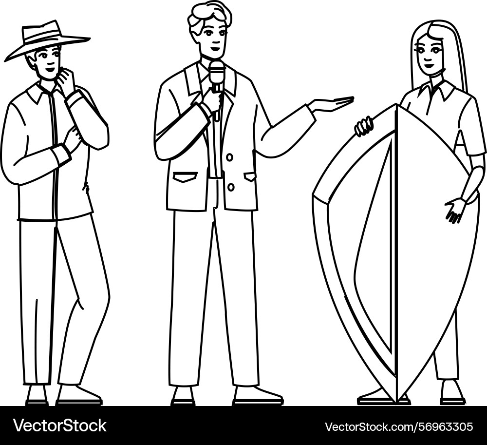 Algorithm eat expertise authoritativeness vector image