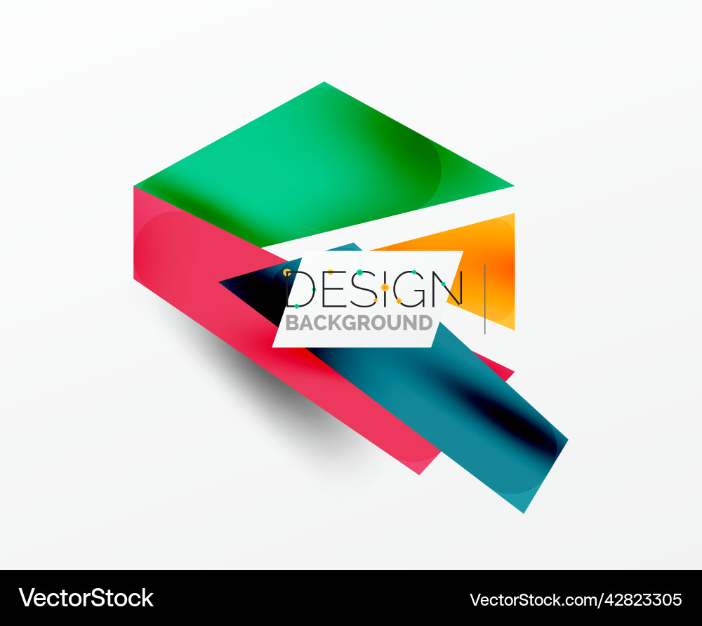 Background abstract overlapping shapes minimal Background abstract overlapping shapes minimal Vector Image