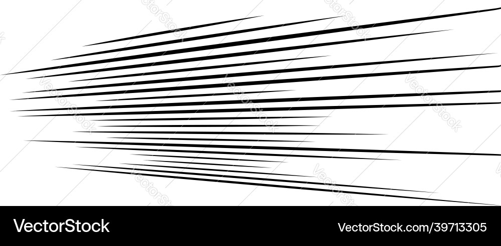 Dynamic Parallel Lines - Speed Effect vector image