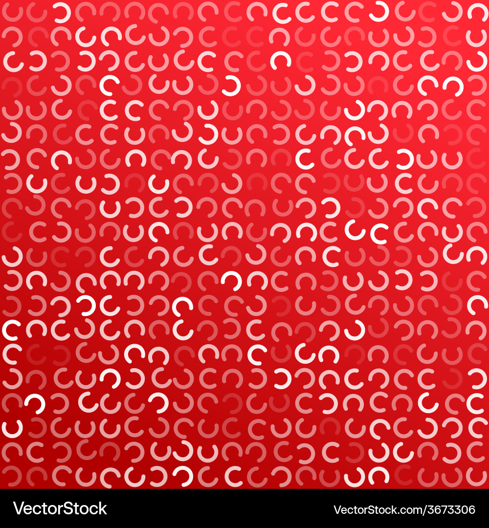 Abstract c shape mosaic background Vector Image