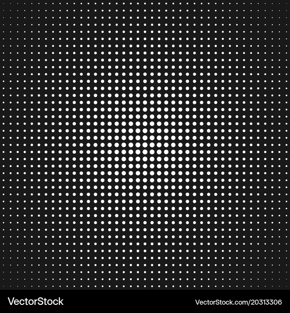 Abstract halftone circle pattern background Vector Image