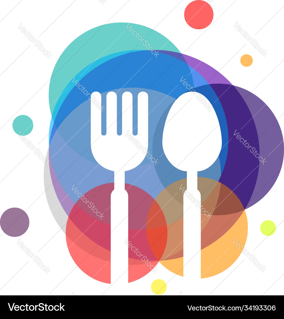 Bunte Lebensmittel Restaurant Design Vorlage Design Bunte Lebensmittel Restaurant Design Vorlage Design vektorbild