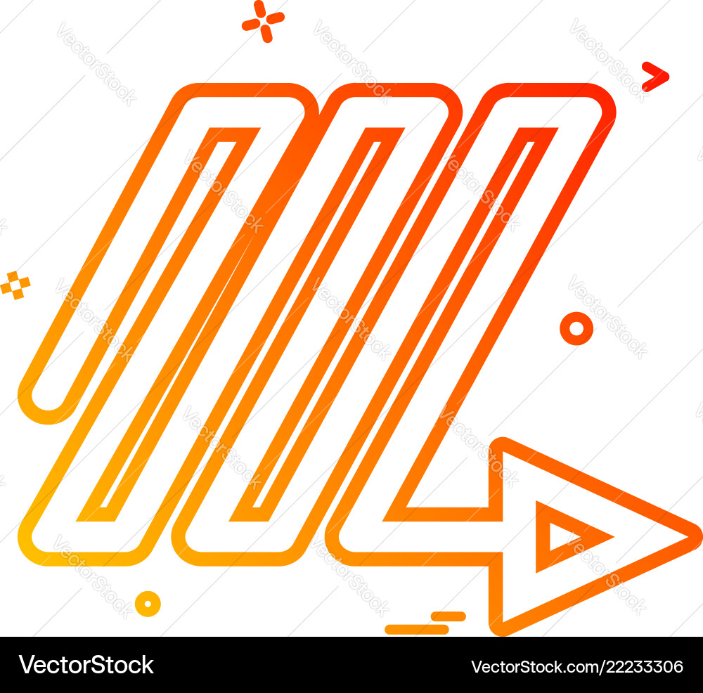 Pfeil nach oben Icon Design Pfeil nach oben Icon Design vektorbild