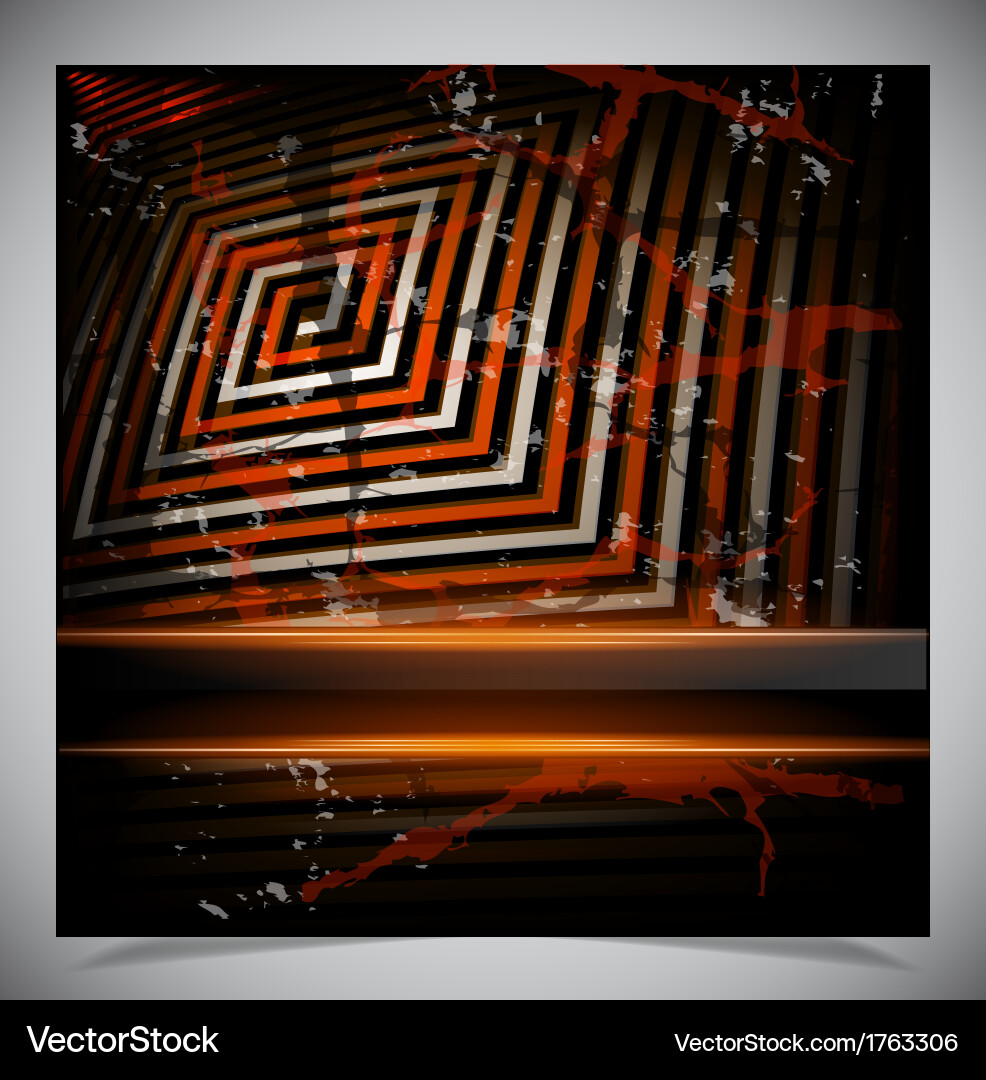 Smooth colorful abstract techno background Vector Image