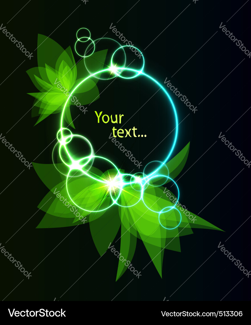 Spring abstract background vector image