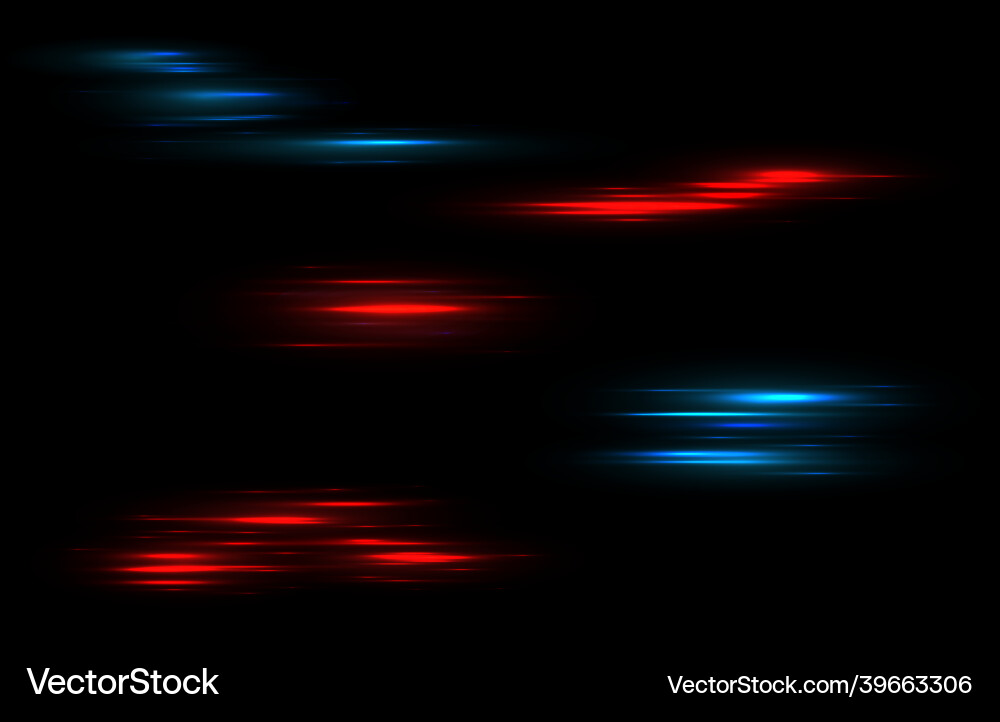 Stripes light blue and red shiny neon Stripes light blue and red shiny neon vector image