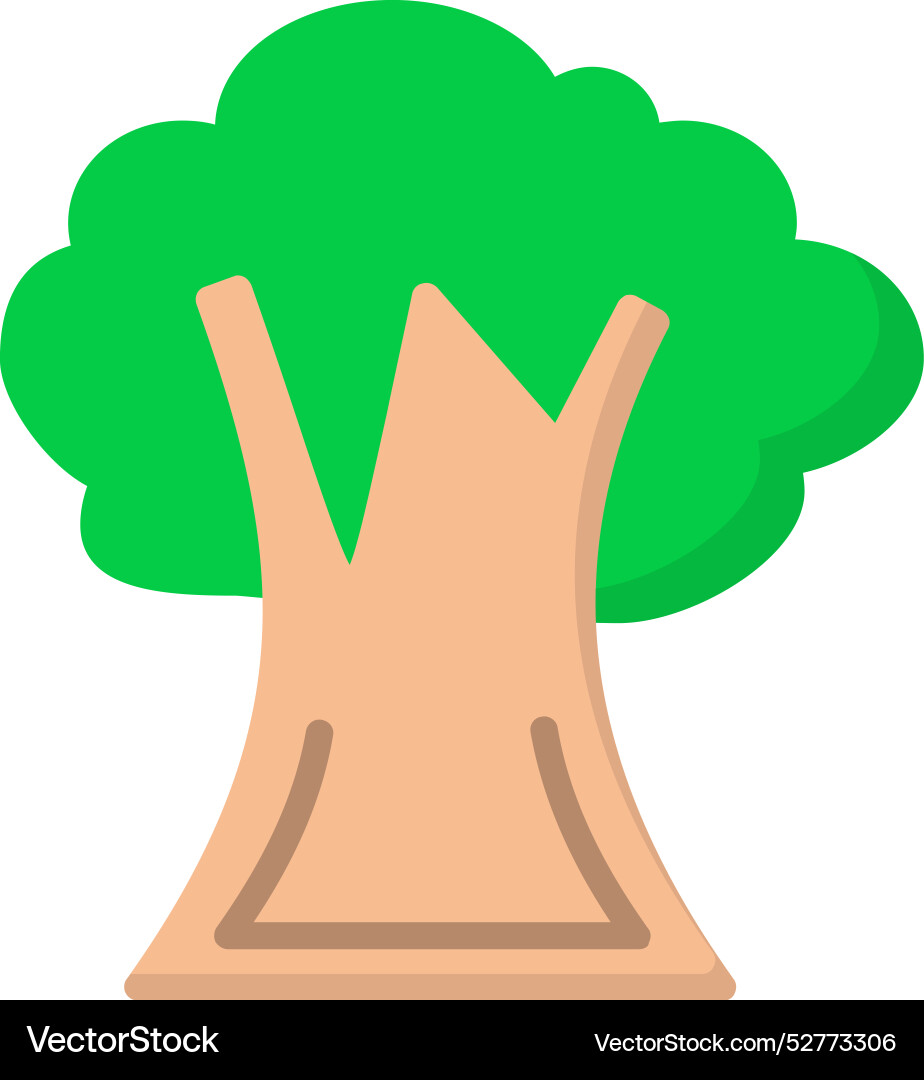Tree icon design Vector Image