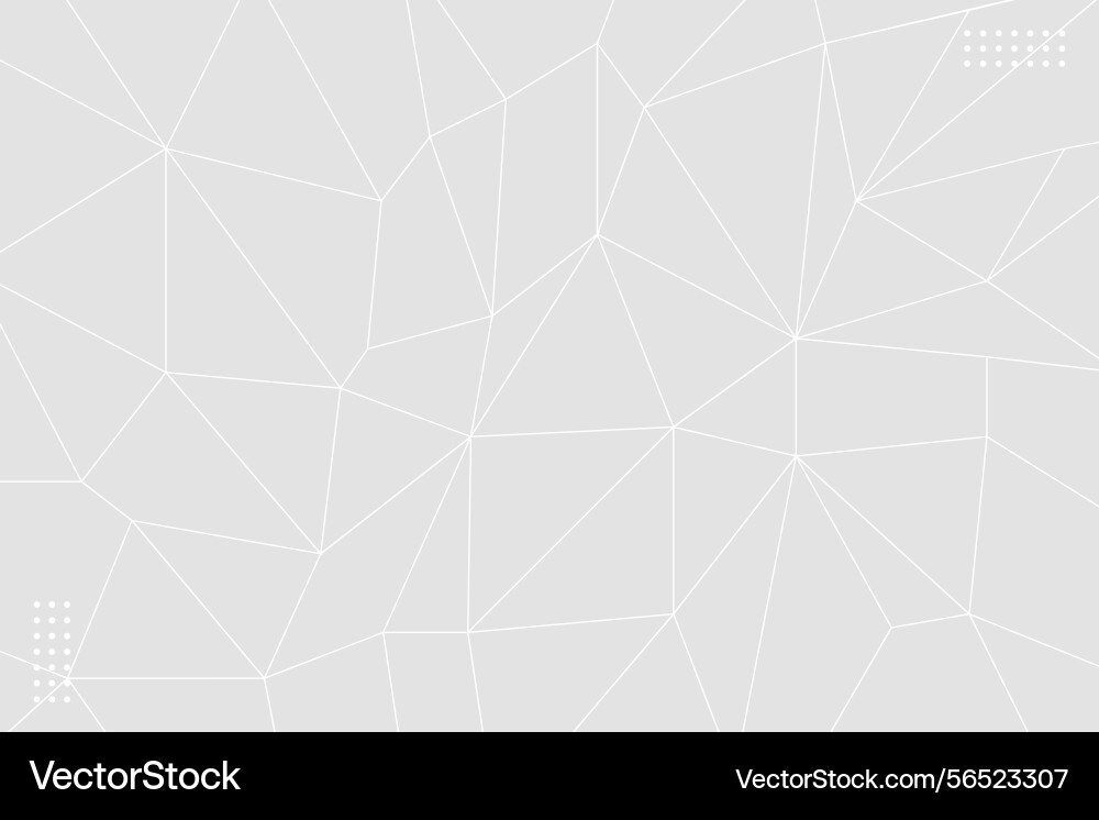 Abstract geometric lines and triangles pattern vector image
