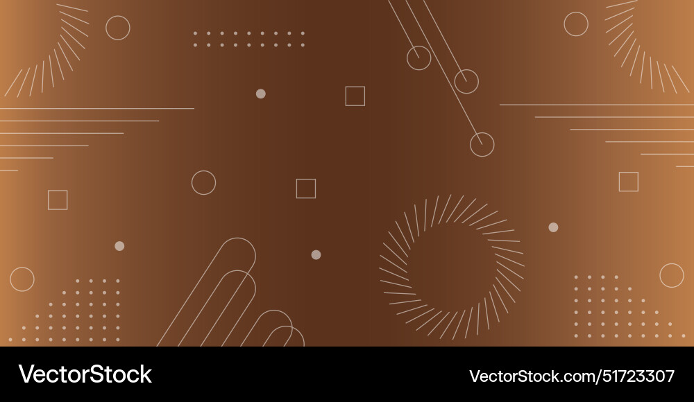 Abstract geometric shape gradient background Vector Image