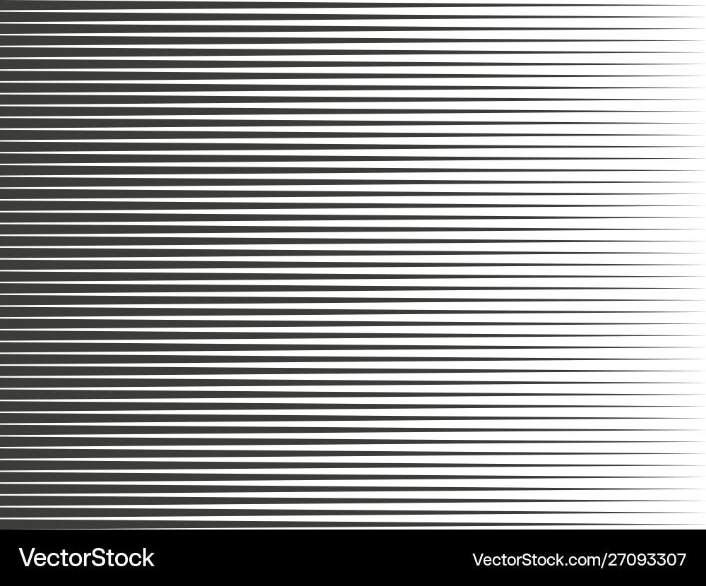 Horizontal lines linear halftone pattern Horizontal lines linear halftone pattern vector image