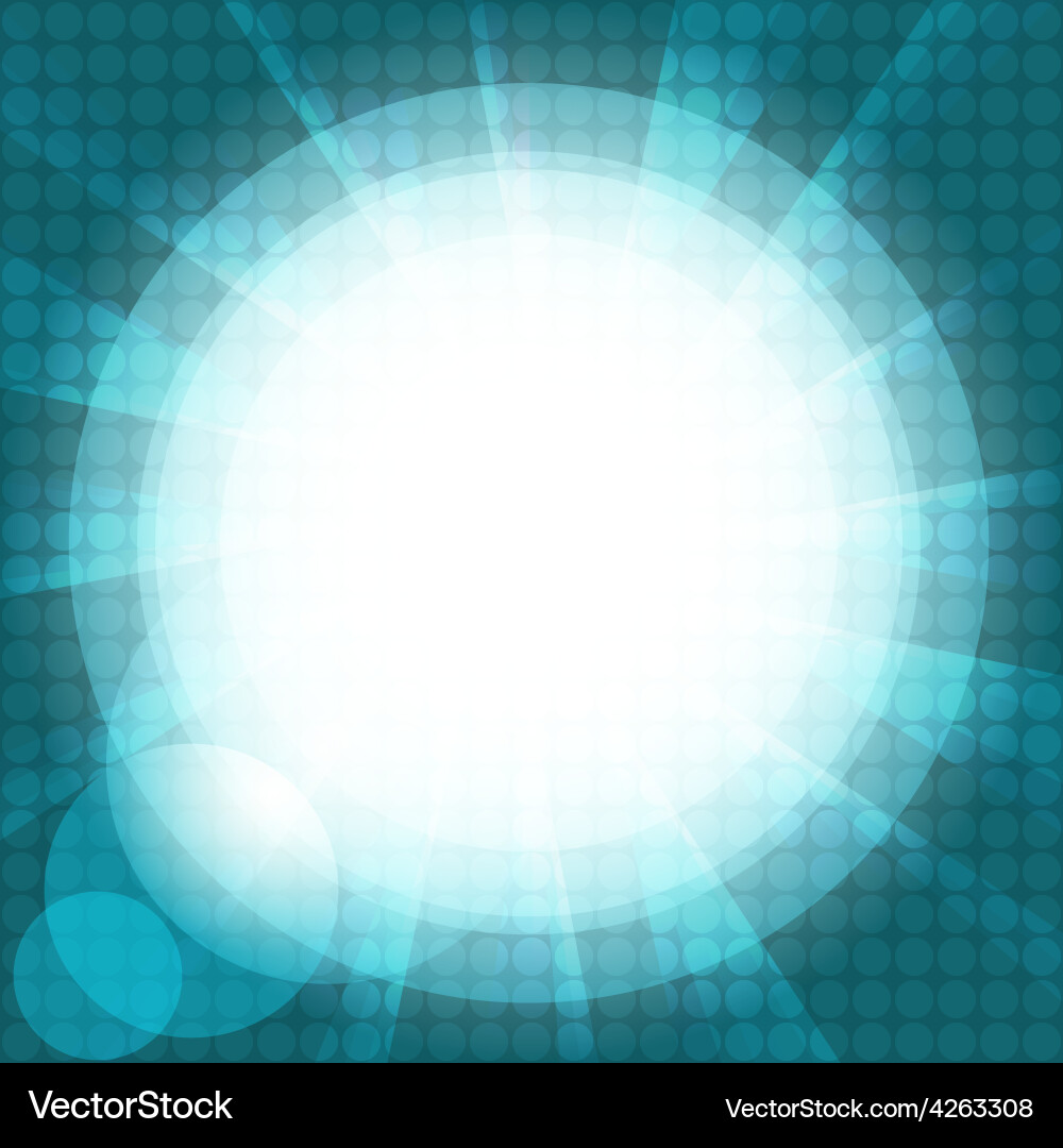 Dynamic Glow Effect Background vector image