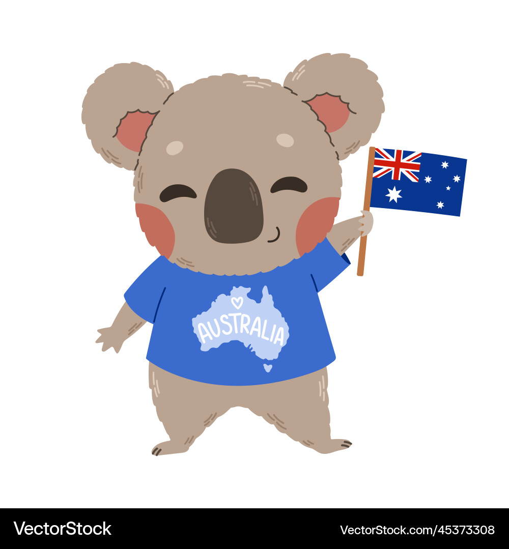 Happy australia tag beobachtet jedes Jahr auf Januar Happy australia tag beobachtet jedes Jahr auf Januar vektorbild