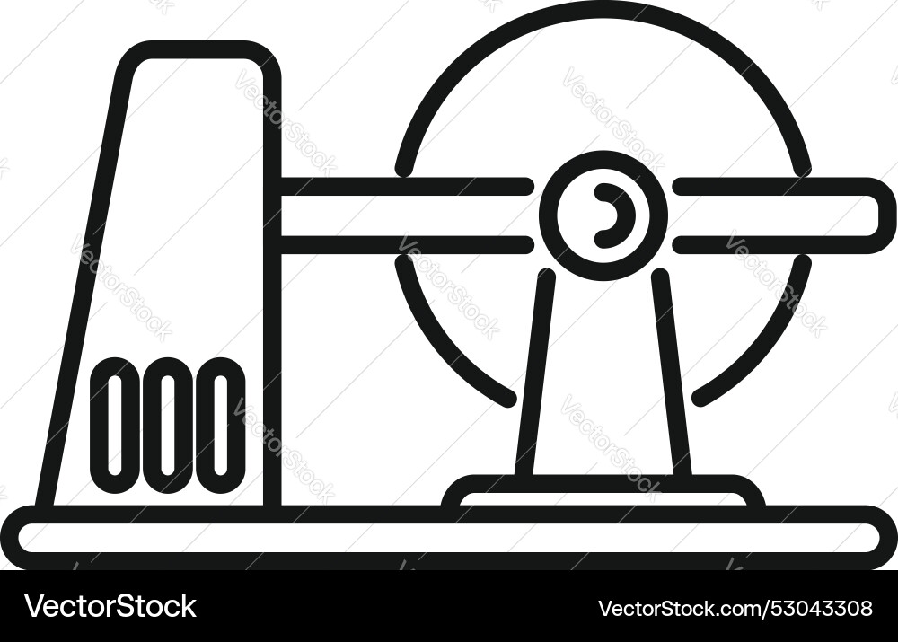 Lottery machine with handle generating random Lottery machine with handle generating random vector image