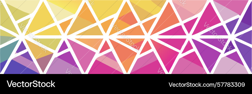 Abstract geometric gradient pattern symbolizing vector image
