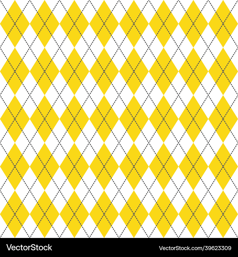Argyle pattern seamless background Argyle pattern seamless background vector image