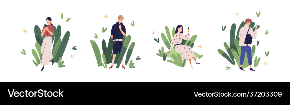 Concept friendly user environment and app Vector Image