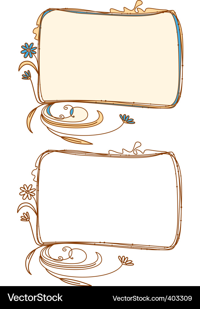 Frames Vector Image