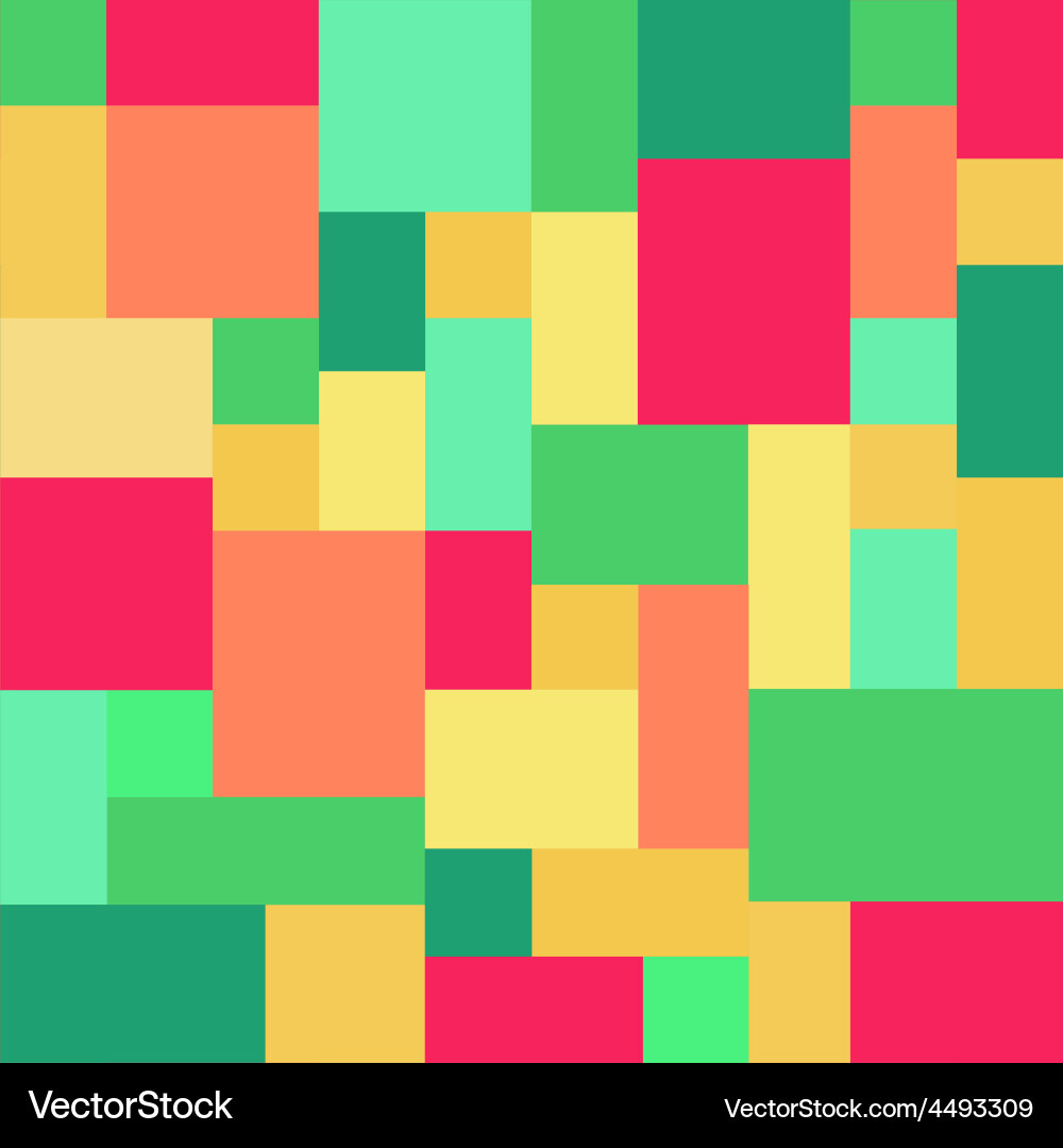 Geometric Rectangular Pattern vector image
