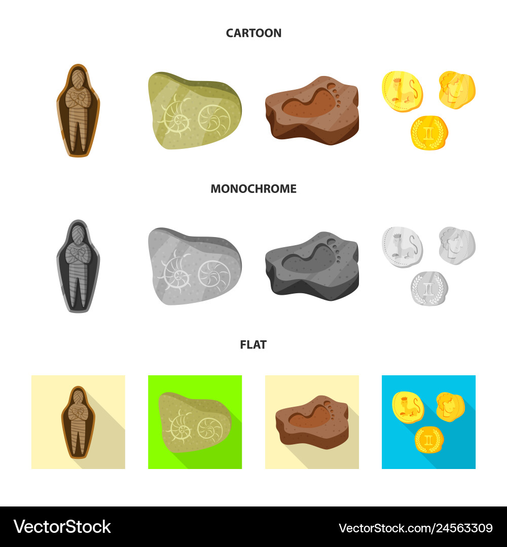 Isolated object of story and items symbol set Isolated object of story and items symbol set vector image
