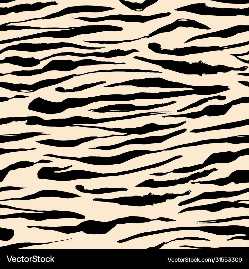 Modern Safari Animal Print vector image