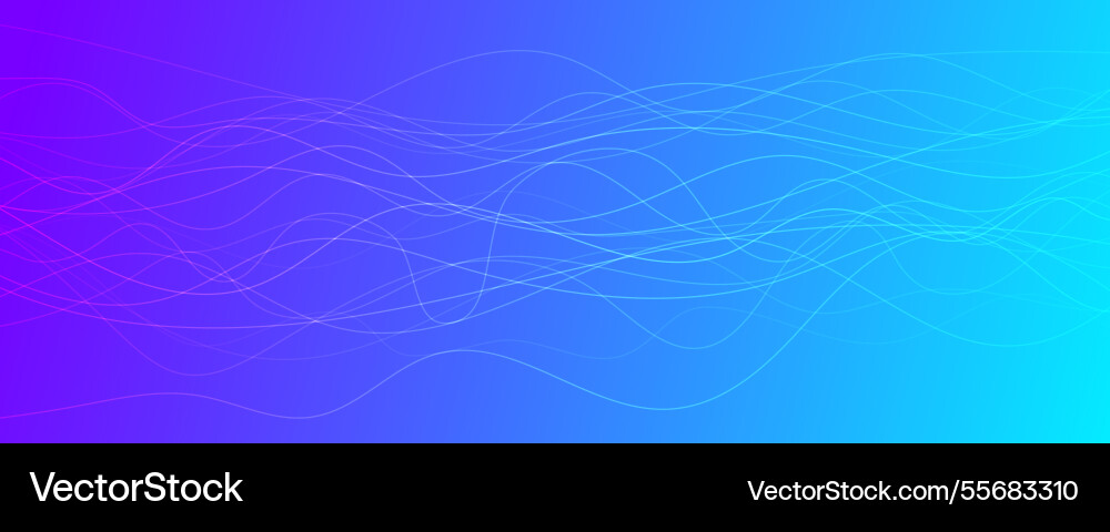 Abstract gradient background with wave beams Abstract gradient background with wave beams vector image