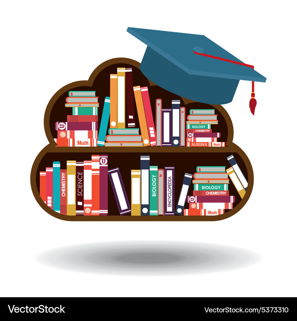 E-learning design Vector Image