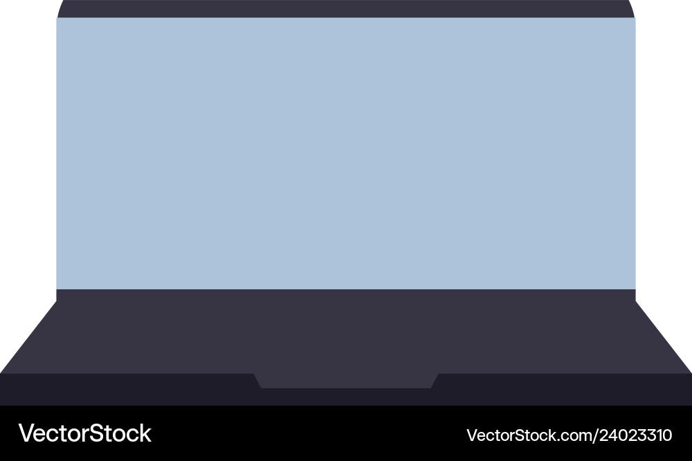 Laptop computer tech Laptop computer tech Vector Image