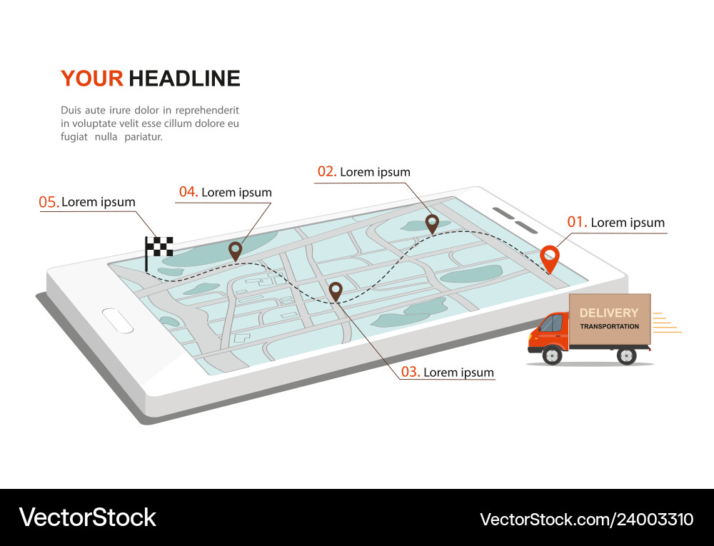 Delivery Map Vector Images (over 46,000)