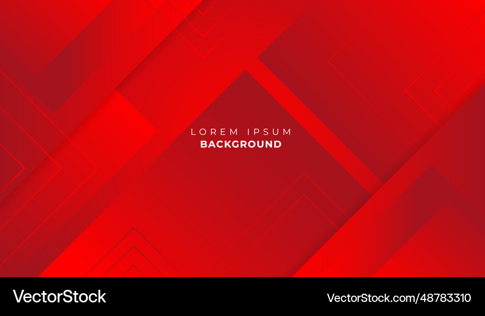 Red Gradient Curve Background vector image