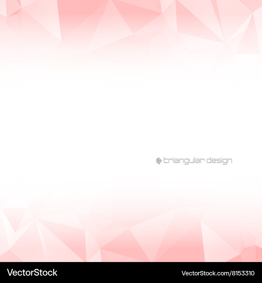 Triangular geometric shapes vector image