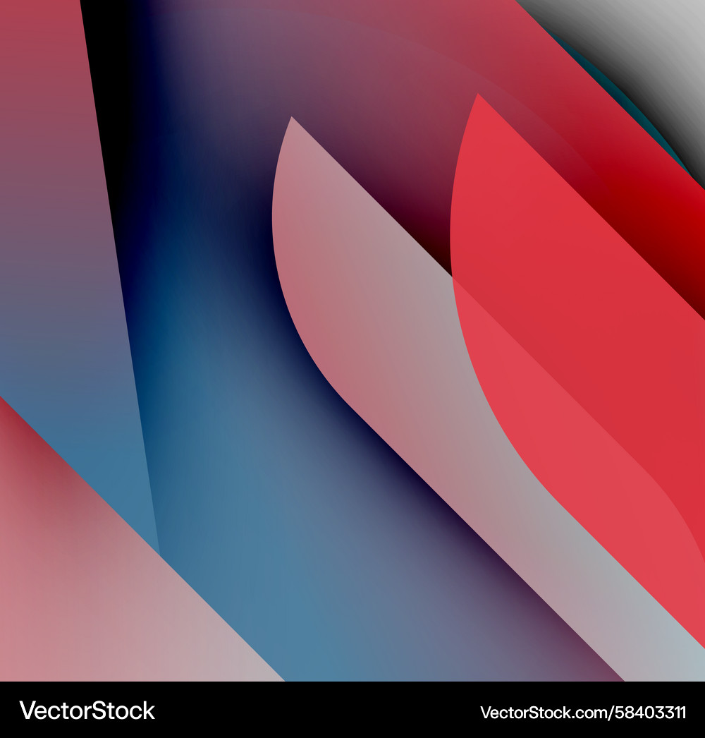 Abstract composition overlapping shapes gradients Abstract composition overlapping shapes gradients Vector Image