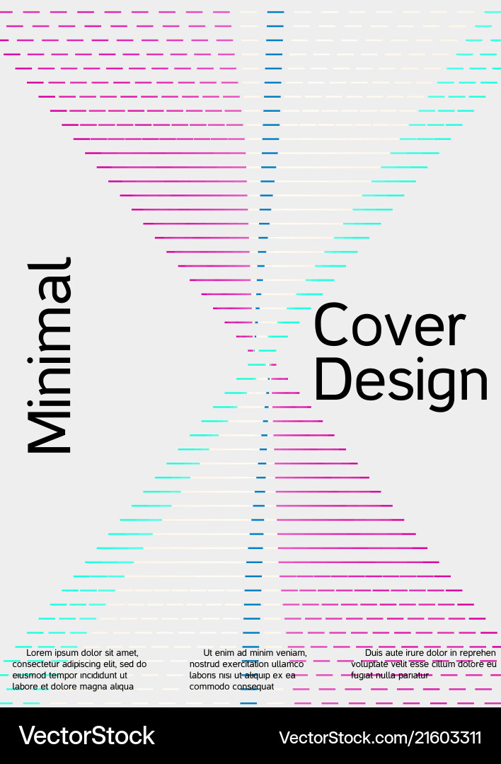 Cover design with abstract lines Cover design with abstract lines Vector Image