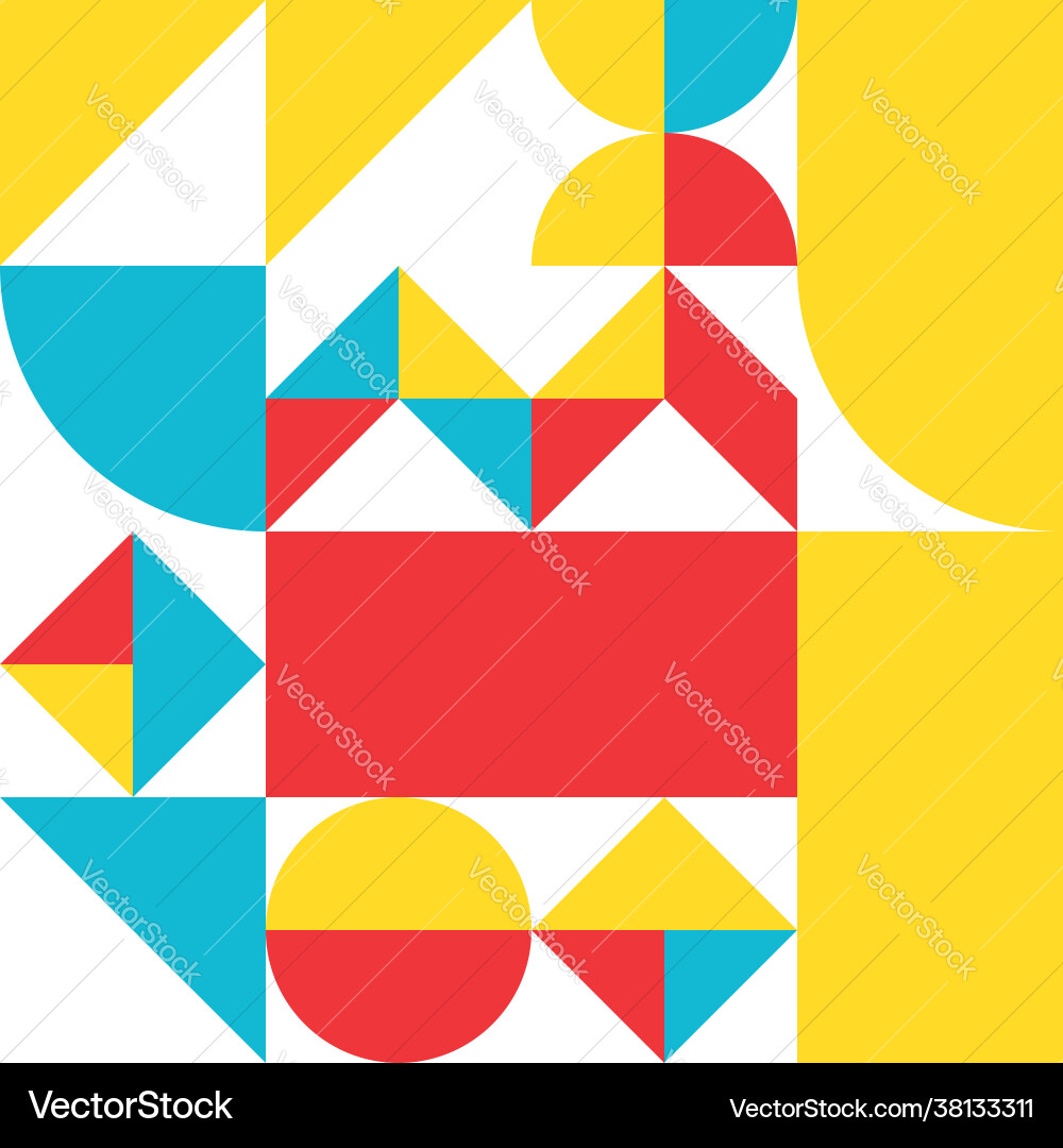 Geometry minimalistic seamless pattern Geometry minimalistic seamless pattern vector image