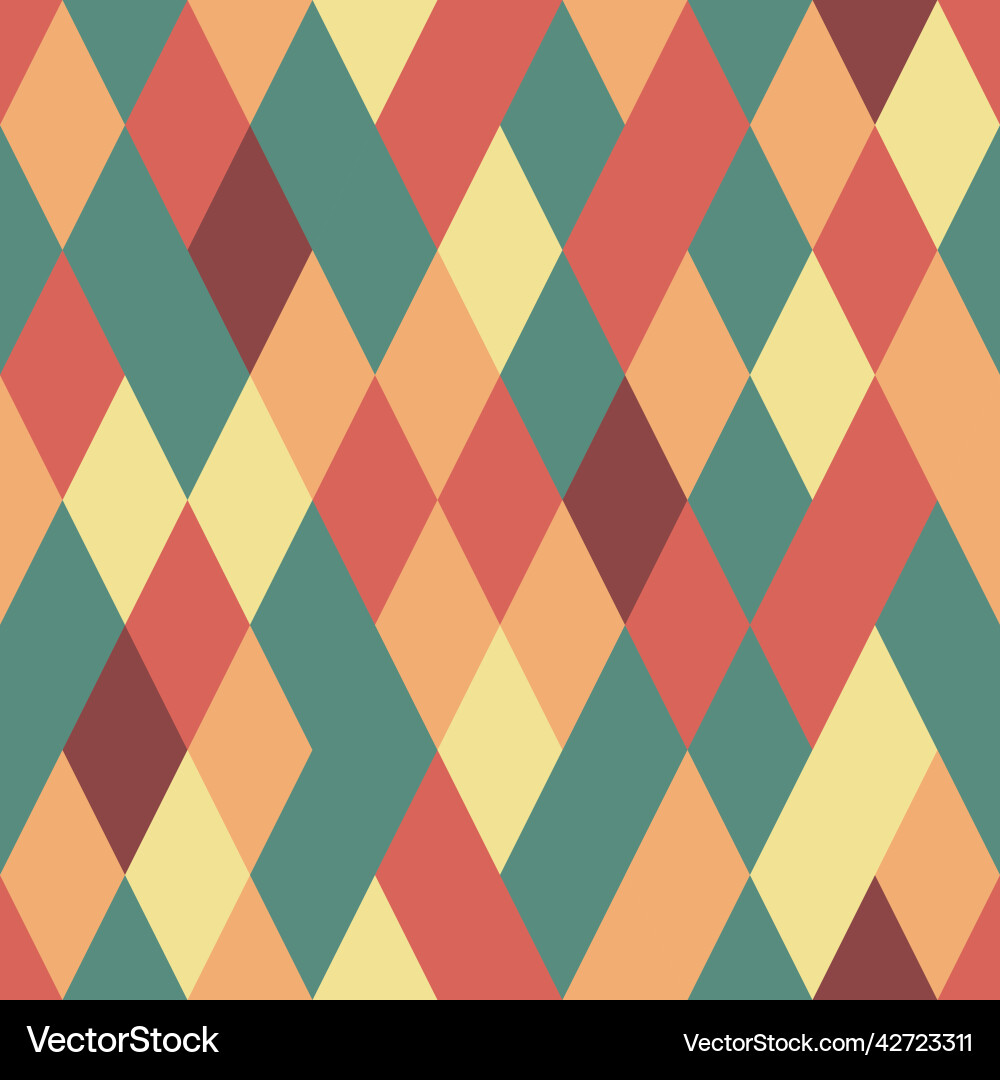 Simple seamless patterns with colorful geometric Simple seamless patterns with colorful geometric Vector Image