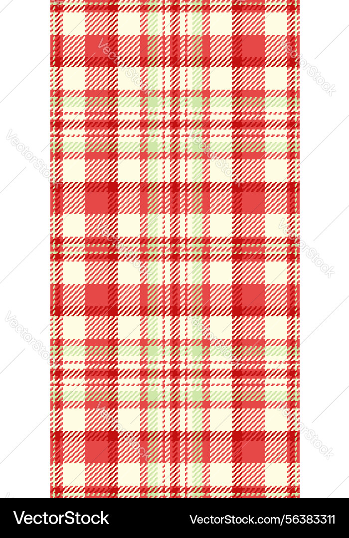 Skill pattern check long texture seamless tartan vector image
