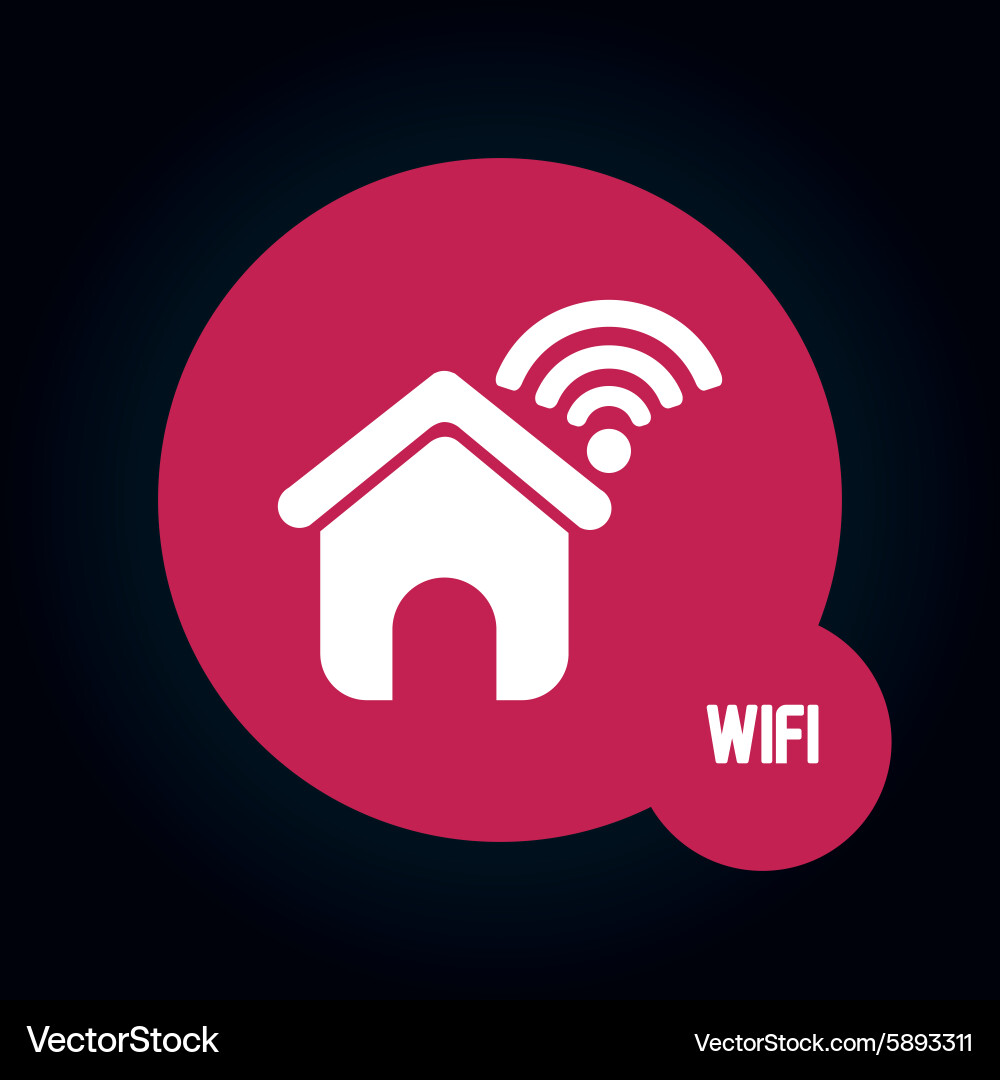 Wifi connection Vector Image