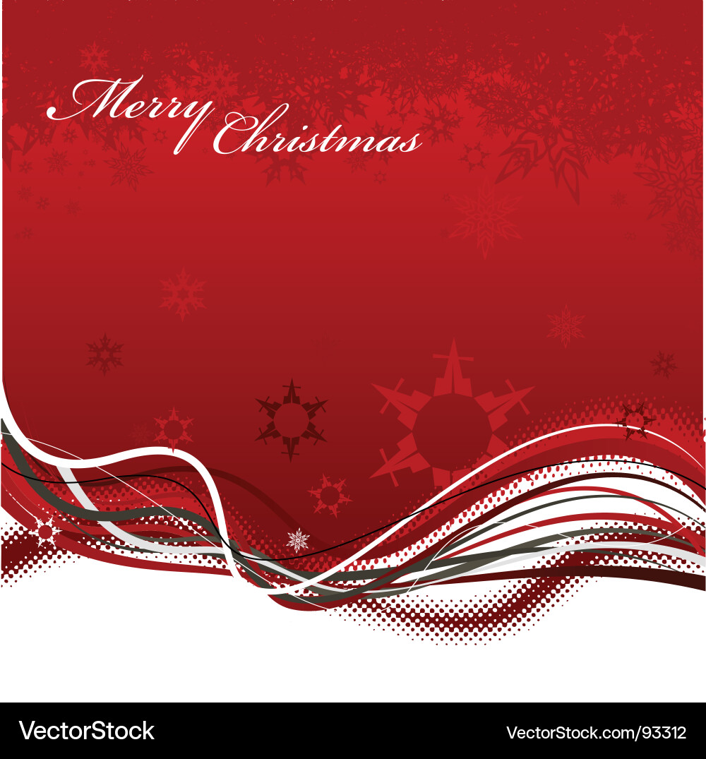 Abstract background with snowflakes Vector Image