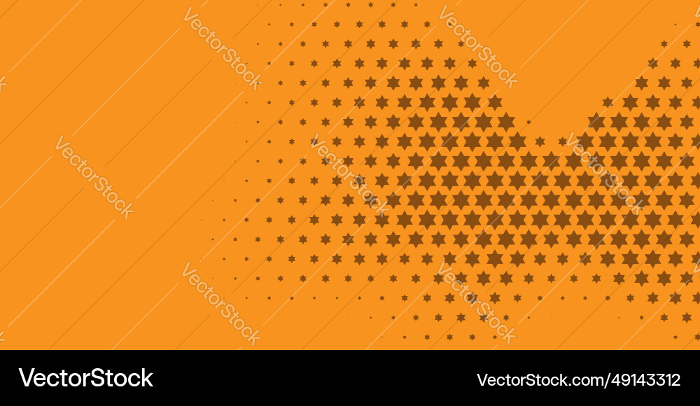 Stars shape two color abstract background Vector Image
