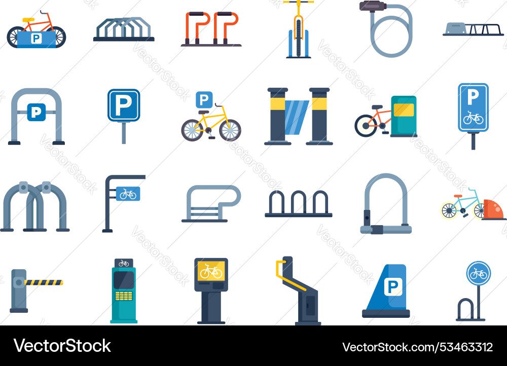 This set of icons presents various methods This set of icons presents various methods vector image