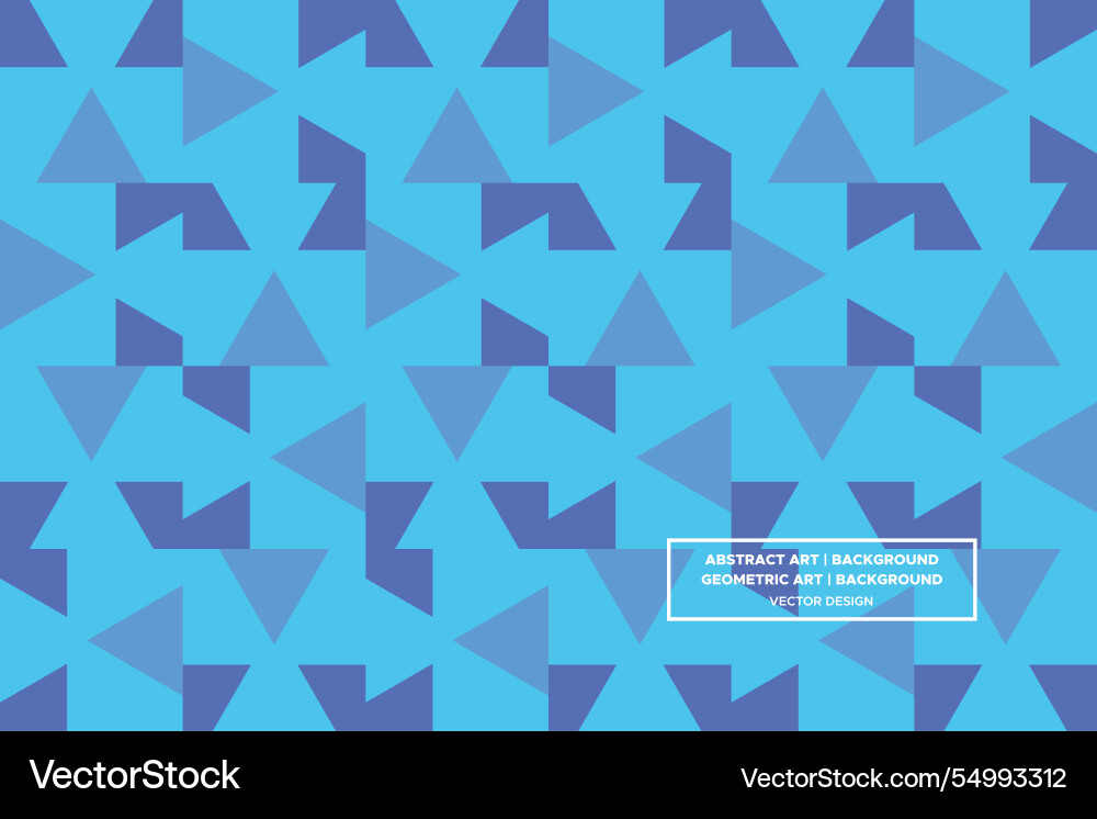 Triangle shapes geometric pattern vector image