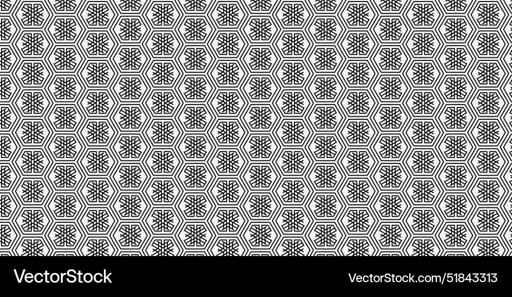 A seamless pattern with lines that are drawn vector image