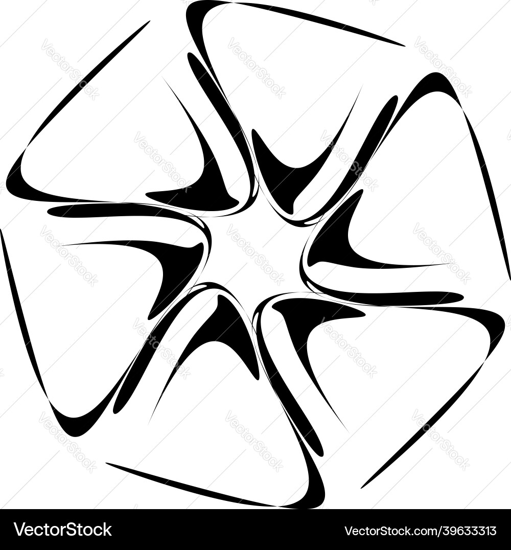Abstract circular drawing amorphous nonfigurative Abstract circular drawing amorphous nonfigurative Vector Image